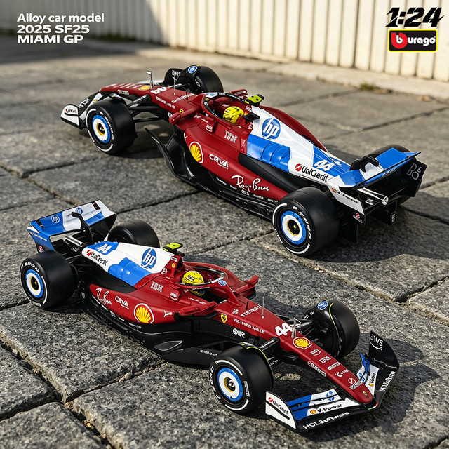 Bburago Ferrari Formel-1-Legierungsmodellauto, 1:24, ab 14 Jahren - Bild 1