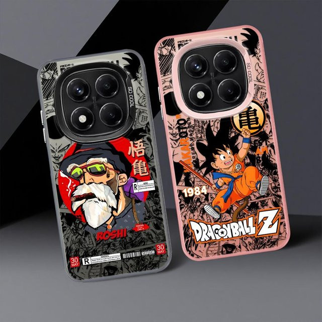 Dragon Ball Master Roshi Softcover Schutzhülle für Xiaomi Redmi Note 11s 10s 12 13 14 Pro Plus in Multicolour - Bild 1