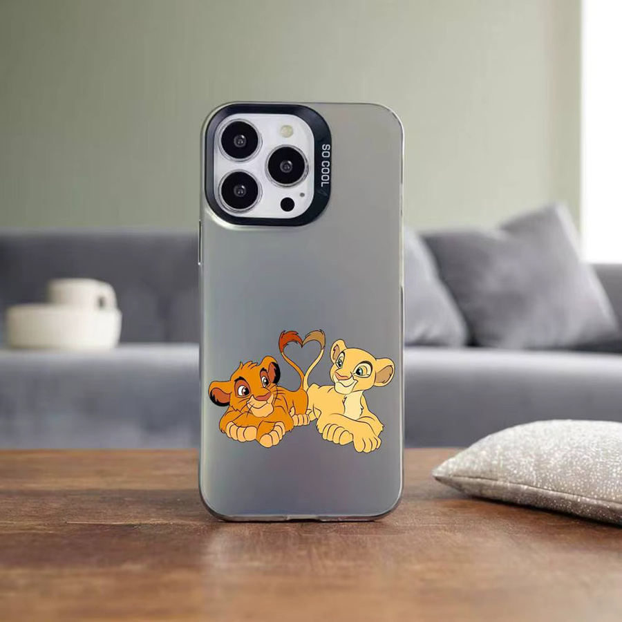 L-Lion K-King Stoßfeste Handyhülle für iPhone 11 bis iPhone 17 Pro Max Plus in Transparent - Bild 2
