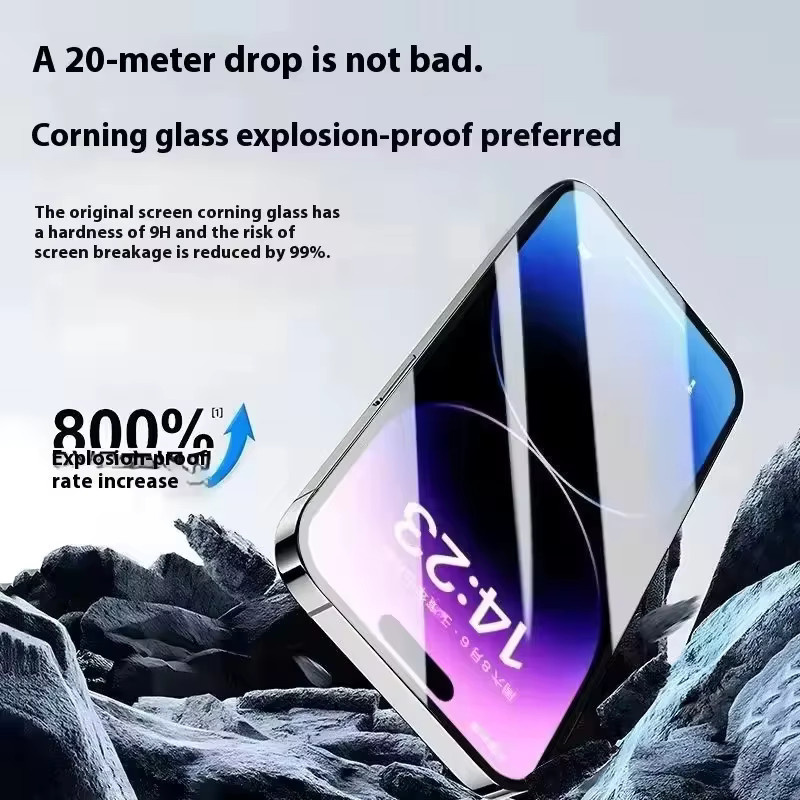 Xiaomi Schutzglas aus gehärtetem Glas mit 9H Härtegrad und Staubschutz, transparent, passend für Redmi Note 15 14 13 Pro 12 11 10 9 8 7 und Redmi 15 15C 14C 13C 12C 10C A3 - Bild 3