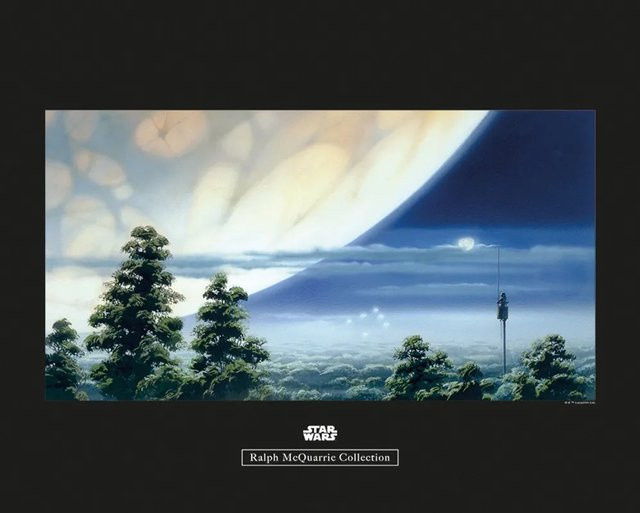 Komar Wandbild Star Wars Lookout, Paper Poster, Multicolor, Breite: 50 cm, Höhe: 40 cm - Bild 1