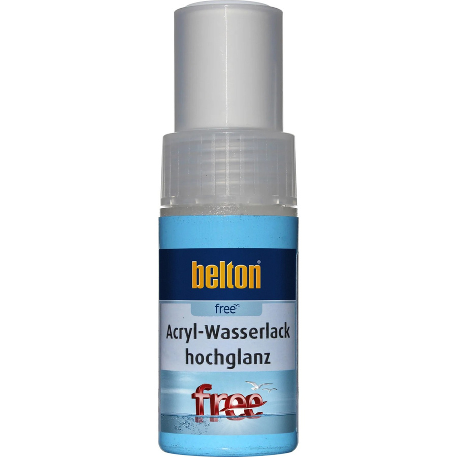 Belton Free AQUAcolours Lackstift RAL 9010 Reinweiß hochglänzend 9 ml - Bild 2