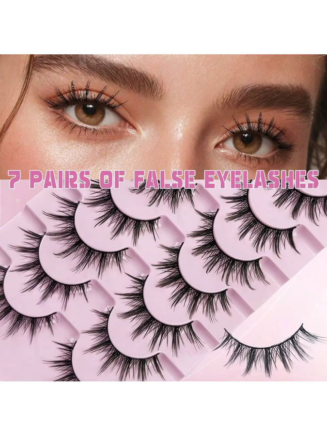 MAGT Künstliche Wimpern, 5D-8D Volumen, 5 bis 7 Paar, Unisex - Bild 2