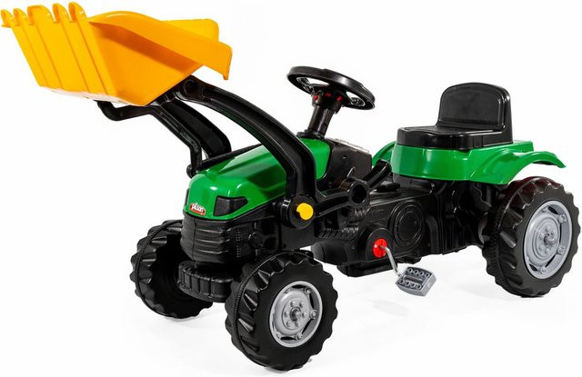 Lemodo Trettraktor mit Schaufel grün ab 3 Jahre - Bild 1