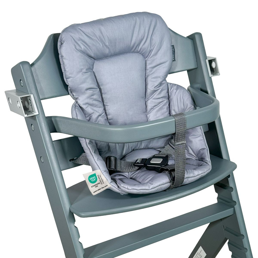 LaLoona Sitzverkleinerer für bebeconfort Timba Hochstuhl, Grau, Textil - Bild 1