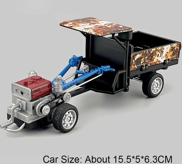 Linyi toy car Gehender Traktor Modellauto, 1:32 Maßstab, Metall, Musik und Licht, ab 14 Jahren - Bild 1