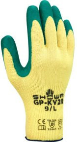 SHOWA Schnittschutzhandschuh GP-KV2R in Gelb, Größe S - Bild 1