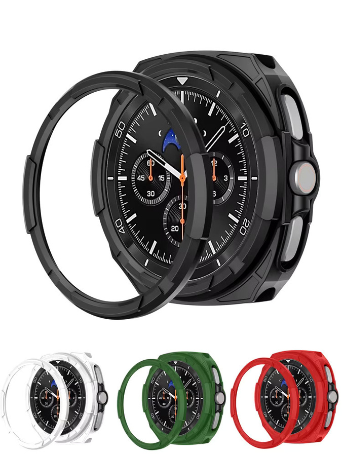 Lünettenring-Abdeckung für Samsung Galaxy Watch 8, PC, Schwarz, Klassisch - Bild 7