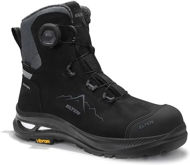Elten Sicherheitsschnürstiefel HAYS XXAG Pro BOA GTX in Schwarz mit Gore-Tex, S3, ESD und wasserabweisendem Nubukleder - Bild 1