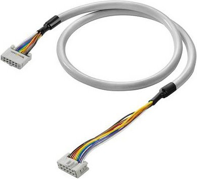 Weidmüller SPS-Verbindungsleitung PAC-HE10-HE10-HF-2M5 in Grau - Bild 1