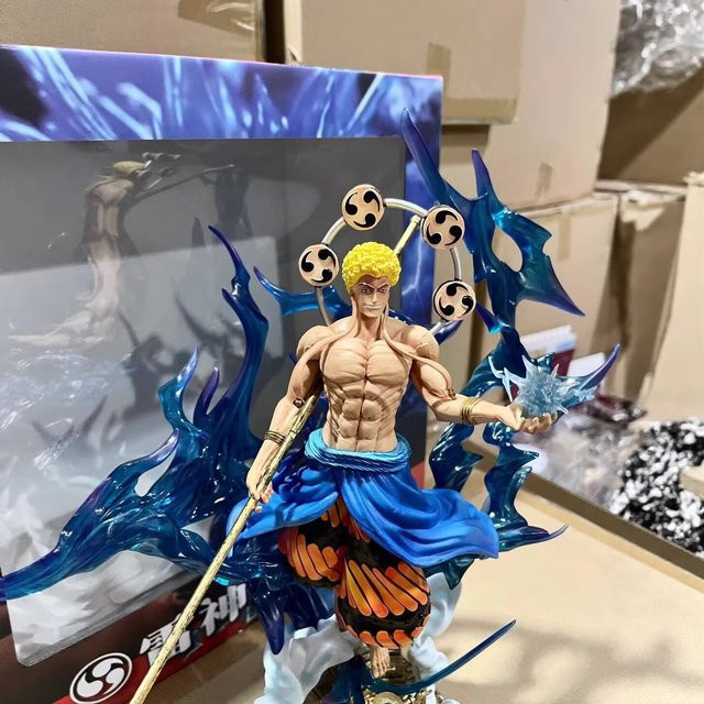 Bandai One Piece Enel Donnergott, Actionfigur, Leuchtende Doppelkopf-Skulptur, ab 3 Jahren - Bild 1