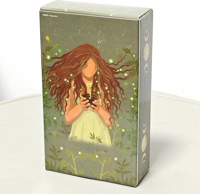 Erdfrau Tarot Deck, 78 Stück Tarotkarten, brown - Bild 1