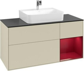 V&B Waschtischunterschrank Finion in Lackausführung, Breite: 120 cm, Tiefe: 50,1 cm, Höhe: 50,1 cm - Bild 1