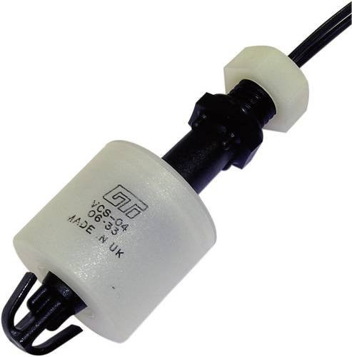 TE Connectivity Schwimmerschalter VCS-04 in Weiß, 250 V/AC, 1A, 1 Schließer, 1 Öffner, IP65 - Bild 1