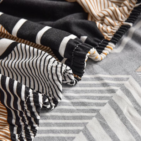 Yiran Furniture Stretch-Schonbezug für Clubsessel, bedruckter Spandex-Sesselbezug in Bunt, rutschfest, 100% Polyester
