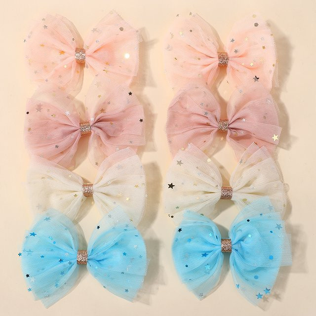 BABY BOWS Haarspangen für Kinder, 20 Stück, verschiedene Farben - Bild 1