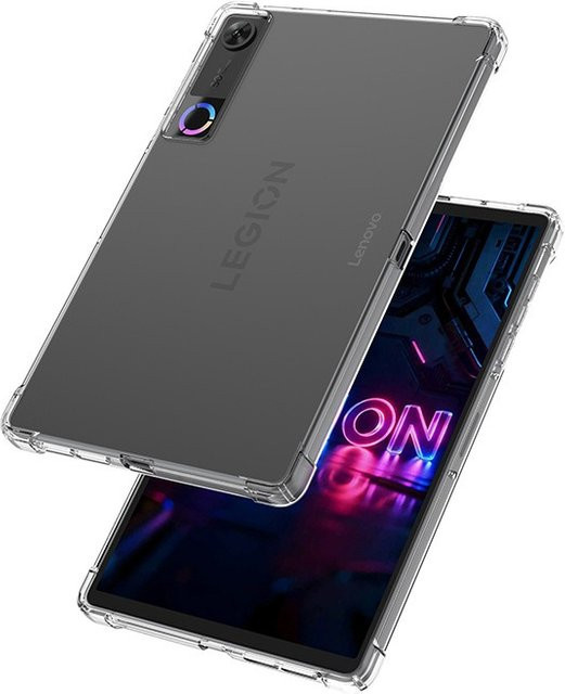 Transparente Silikon-Schutzhülle für Lenovo Legion Y700 2026 5. Generation 8,8 Zoll TB323FU mit Airbag-Schutz aus TPU - Bild 1