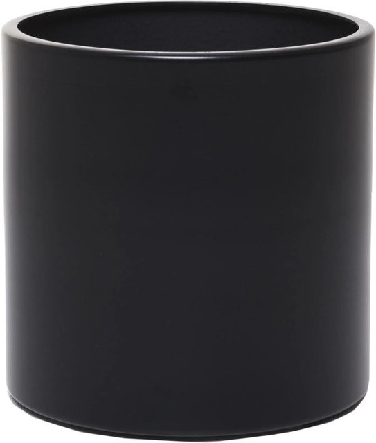 Vivanno Blumentopf New Rondo rund aus Aluminium in Schwarz, B/T/H: 25 x 25 x 25 cm - Bild 1