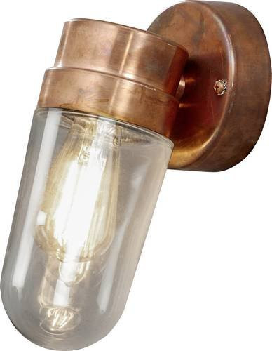 Konstsmide Vega Außenwandleuchte Kupfer Braun E27 B/H: 24,5 x 18,5 cm - Bild 1