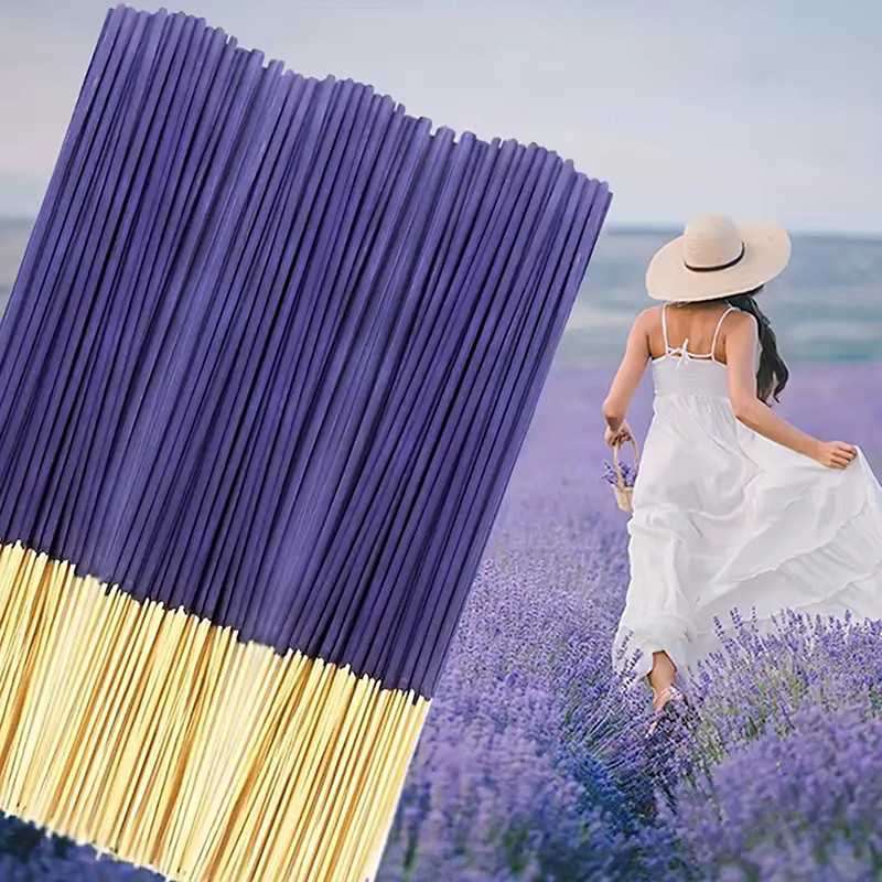 HNKMP Lavendel Aromatherapie Reed Diffuser mit Holzstäbchen, Farbe: Purple, Höhe: 22 cm - Bild 4