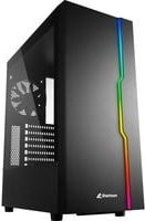 Sharkoon RGB Slider Midi-Tower PC-Gehäuse in Schwarz mit USB-C und Micro-ATX Unterstützung - Bild 1