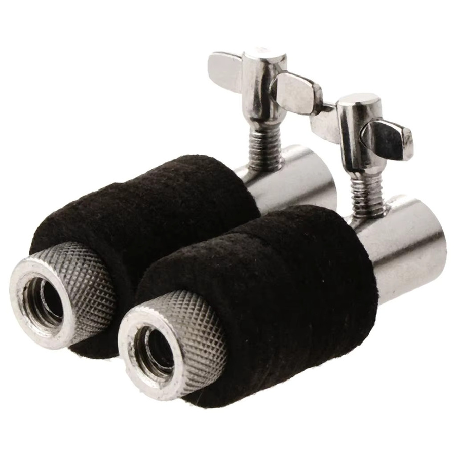 Tooyful Hi-Hat-Becken-Rack-Kupplung aus Metall in Silber, 2 Stück Trommelzubehör - Bild 3