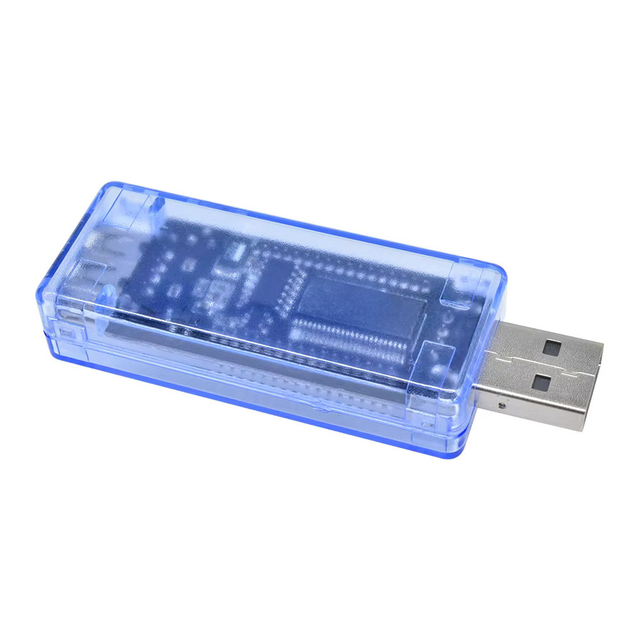 Aideepen USB Spannung und Kapazitätstester für Batterien und Powerbanks, 4-30V, Blau - Bild 3