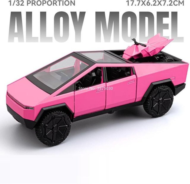 Linyi toy car Pickup-Legierungsauto-Modelle, 1:32, mit Licht und Musik, ab 14 Jahren - Bild 1