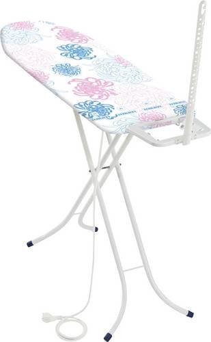 Leifheit Classic M Basic Plus Bügelbrett in Weiß, B: 38,0 cm, H: 88,0 cm - Bild 1