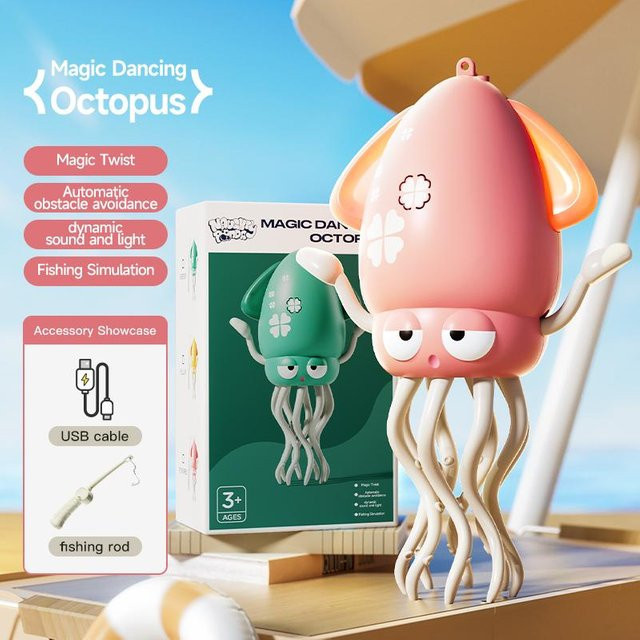 Flylo Magischer tanzender Oktopus, rosa, ab 12 Jahre - Bild 1