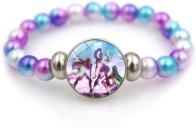K-HOME Perlenarmband, Silber, Kinder - Bild 1