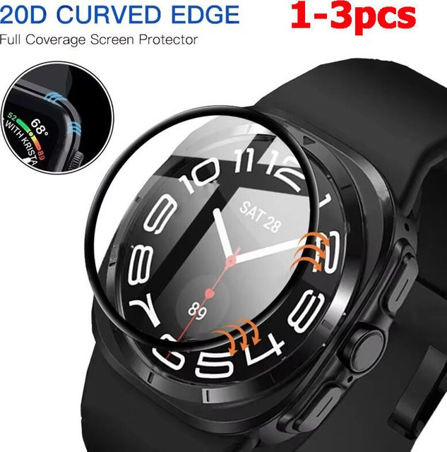 Samsung Displayschutzfolie für Galaxy Watch 7, 44 mm, 40 mm, 47 mm - Bild 1