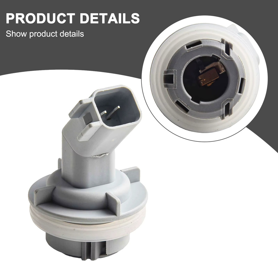 NIGHTKIST Lampenfassung Adapter Basis Stecker für Ford Focus 2005-2013, Blinker Hinten, Grau, 1345075, 4M5A-13K370-BA - Bild 2