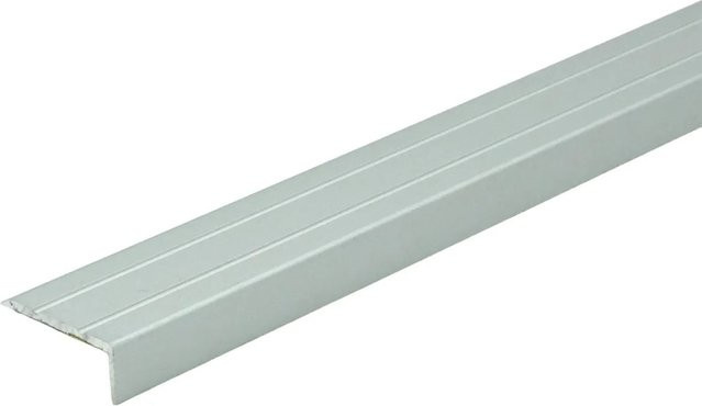 Döllken Abschlussprofil 1,8 aus eloxiertem Aluminium in Silber, selbstklebend, B/H/T: 25 mm x 10 mm x 1800 mm - Bild 1