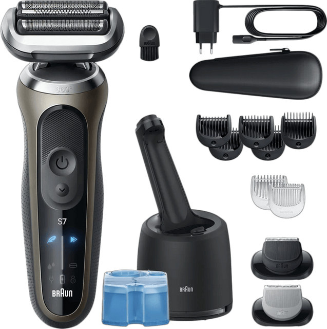 Braun Series 7 72-C7650CC Herren, Gold, Grau - Bild 1
