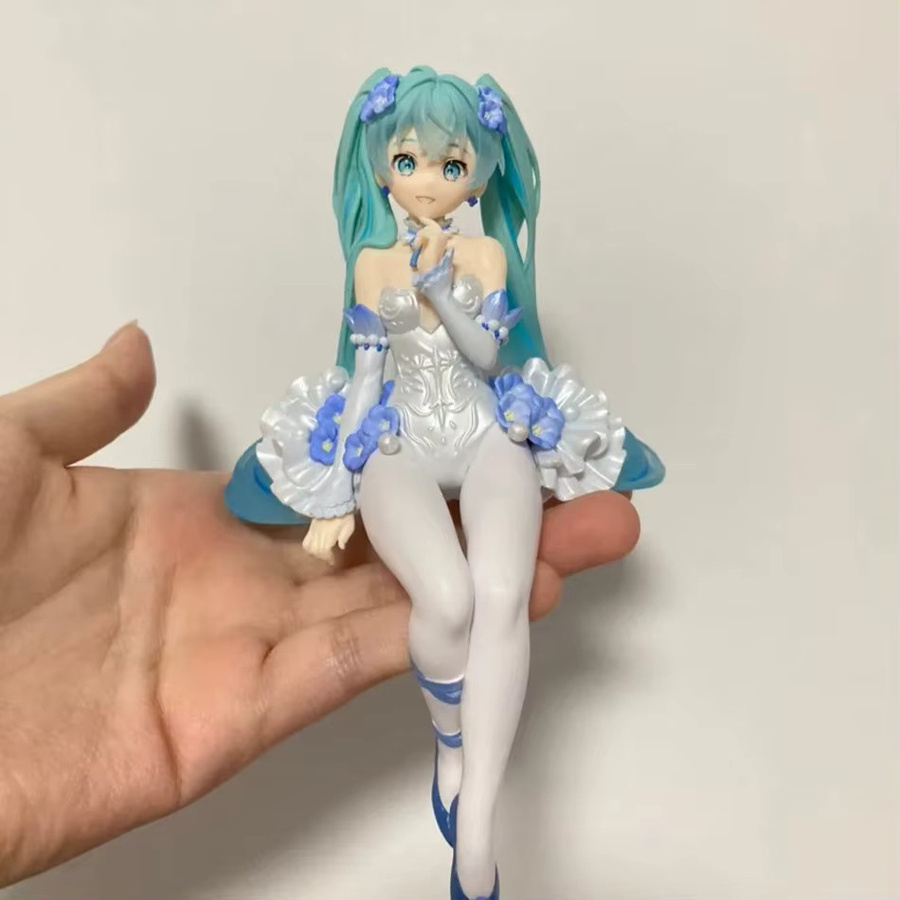 Bandai Hatsune Miku Actionfigur, Feenblumen-Geist, 15cm, Rosa, PVC - Bild 2