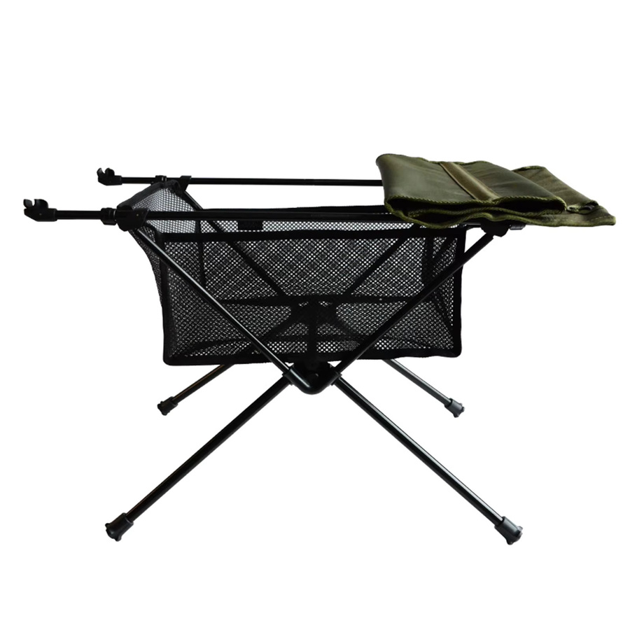 JOCESTYLE Netz-Korb-Organizer faltbare Tischnetz-Tasche in Schwarz für Camping - Bild 2