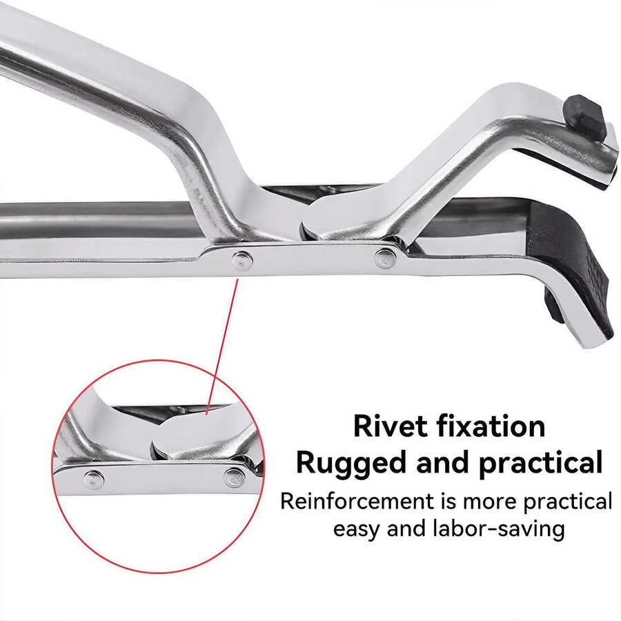 STONEGO Schüsselclip aus Edelstahl in Silber, verbrühungssicherer und hitzebeständiger Schüsselentferner für heiße Platten und Instant Pot - Bild 4