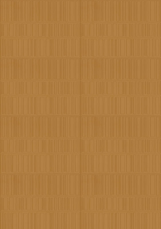 Élitis Teppich Boudoir Suédine RM 1105 70 in Orange und Braun - Bild 2