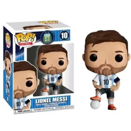 Funko Pop Football Star Lionel Messi 10, Vinyl-Figurensammlung, Einzelfigur, nicht für Kinder unter 3 Jahren - Bild 2