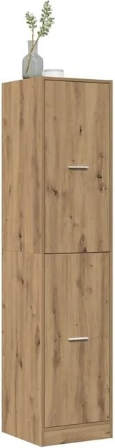 vidaXL Apothekerschrank Artisan-Eiche, Farbe: Braun, B/T/H: 40 x 41 x 174,5 cm - Bild 1