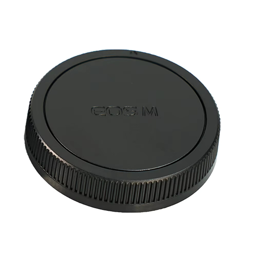 Canon Kamera-Schutzset für EOS M Serie (m1, m2, m3, m5, m6, m10, m50, m100) mit Frontkappe, Körperkappe und hinterem Objektivdeckel in Schwarz - Bild 2