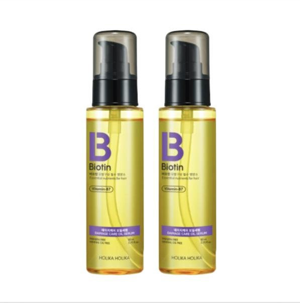 Holika Holika Biotin Damage Care Ölserum, 80 ml, für trockenes und strapaziertes Haar - Bild 1