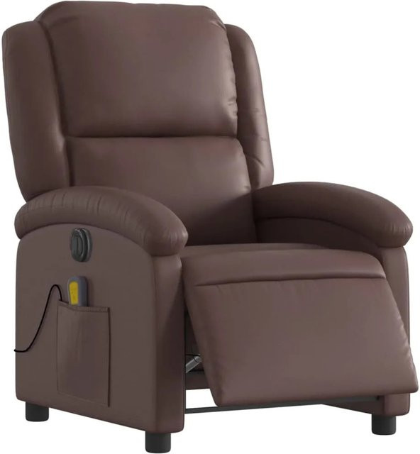 vidaXL Massagesessel Elektrisch Modell 7 in Braun aus Kunstleder - Bild 1