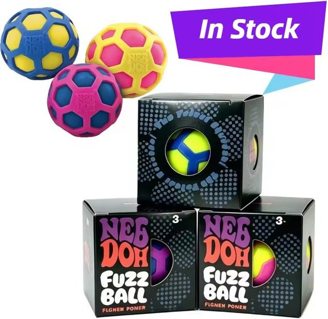 Schylling Needoh Atomar Stressabbau-Ball, Squishy Fidget Squeeze Spielzeug, multicolour - Bild 1