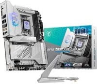 MSI MPG Z890 EDGE TI WIFI Mainboard in Silver mit LGA1851, DDR5, Wi-Fi und Bluetooth - Bild 1