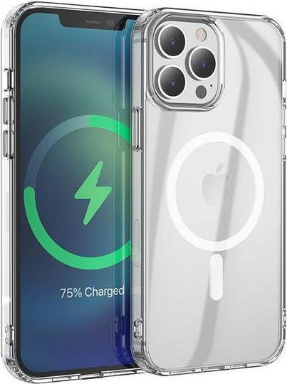 eSTUFF MagSafe kompatible Schutzhülle aus TPU für Apple iPhone 13 Pro Max in Transparent - Bild 1