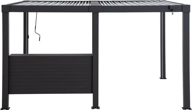 Sunjoy Bar für Matterhorn Multi Pergola aus Aluminium in Anthrazit, Breite: 200 cm - Bild 1