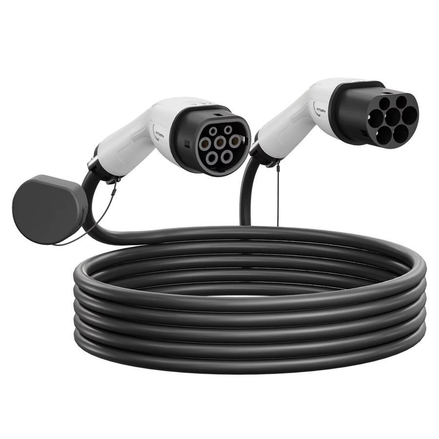 FITMPH Typ 2 EV-Ladekabel 5m für Elektroautos und AC-Ladestationen, 11kW 16A, 3-Phasen, IEC62196-2 - Bild 7
