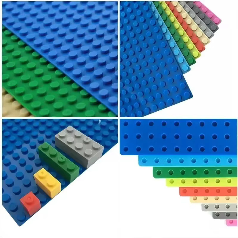 Haifeng Klassische Grundplatten Blöcke, Kunststoff, Grau, Bunt / Mehrfarbig, Zubehör - Bild 2